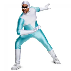 Incredibles Frozone Men's Deluxe Jumpsuit Costume