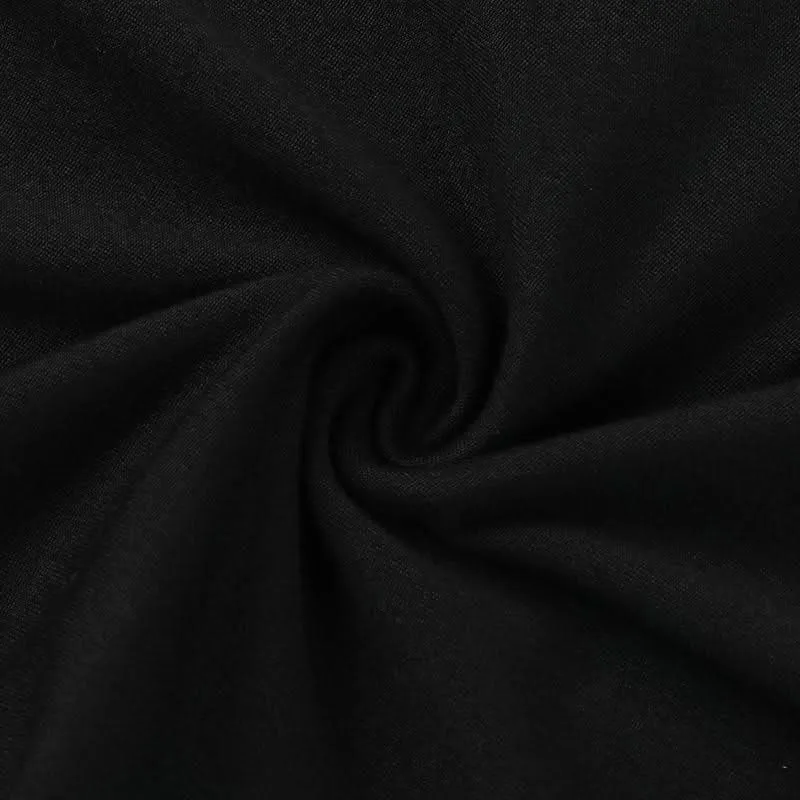 Irregular long sleeve hollow out gloves jumpsuit