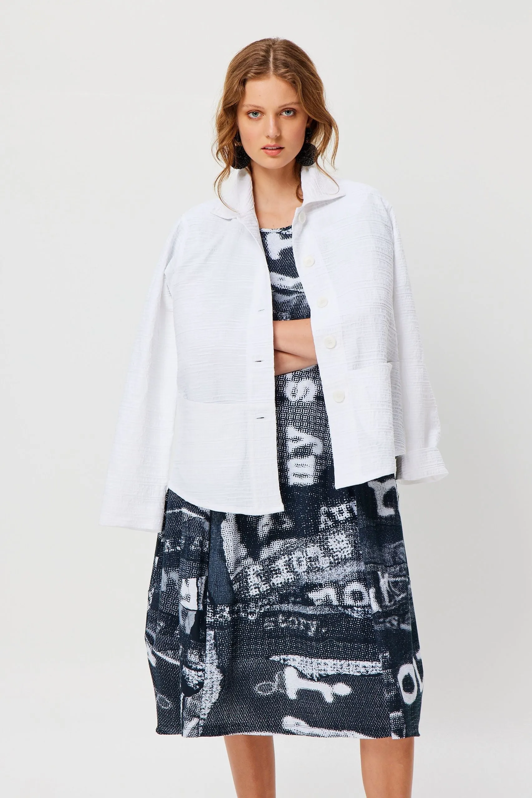 Jacket Freshwater White Valia