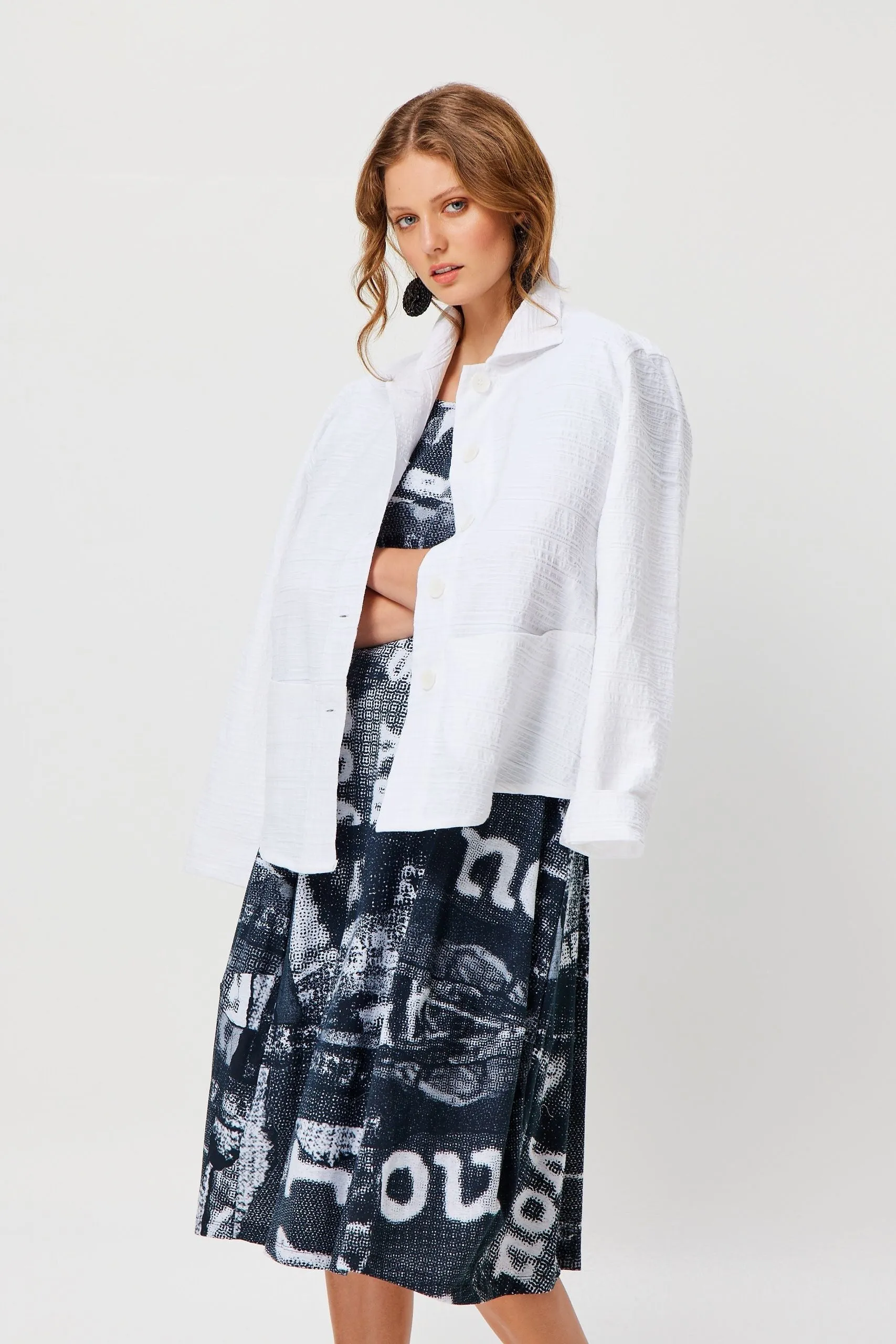 Jacket Freshwater White Valia