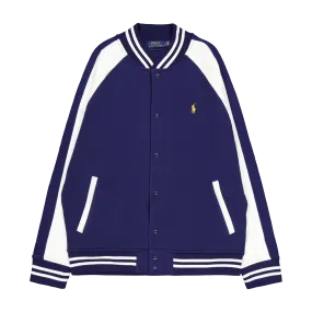 Lunar New Year Dragon Fleece Jacket Dark Cobalt /  Nevis