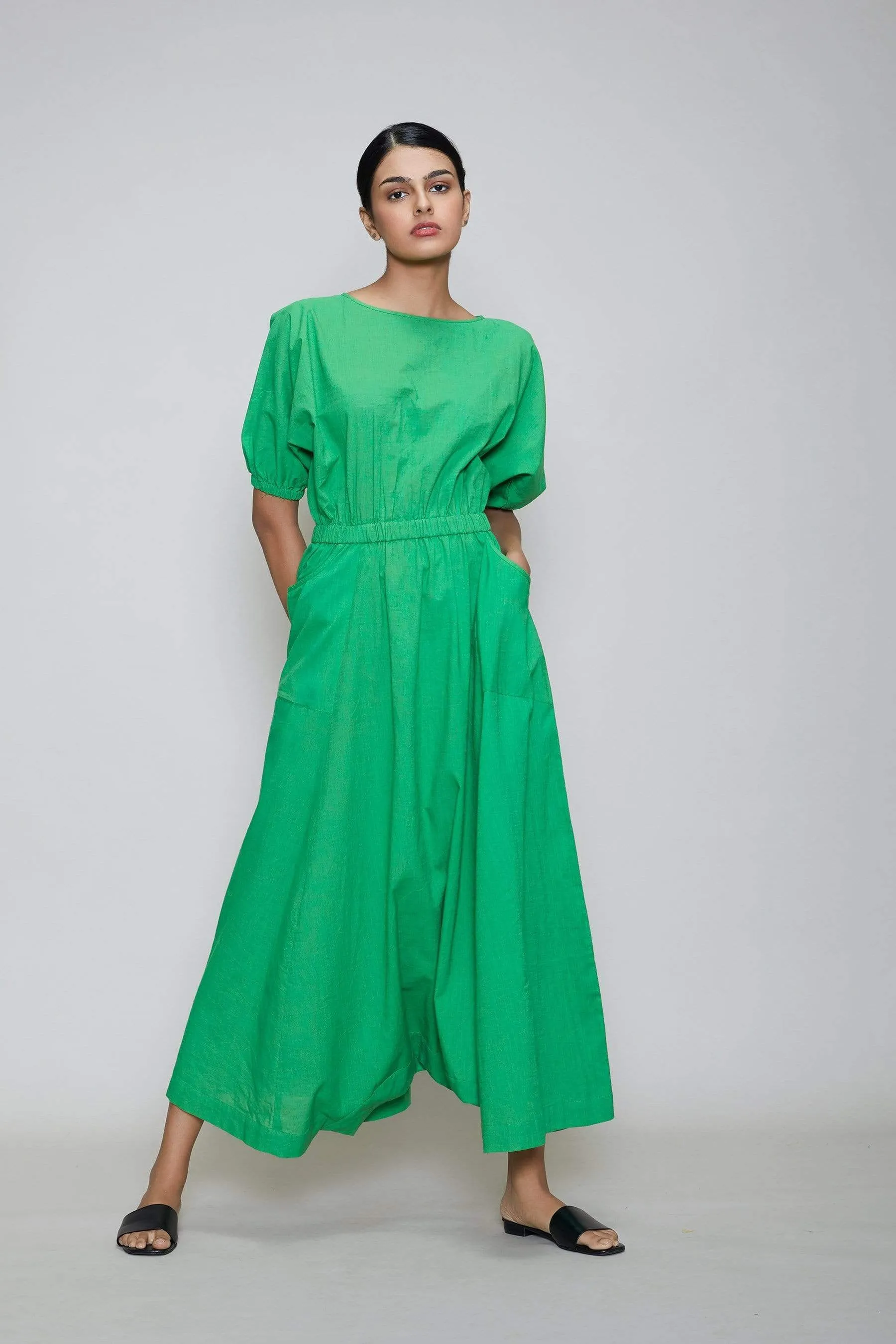 Mati Sphara Jumpsuit - Green (Ready to Ship)
