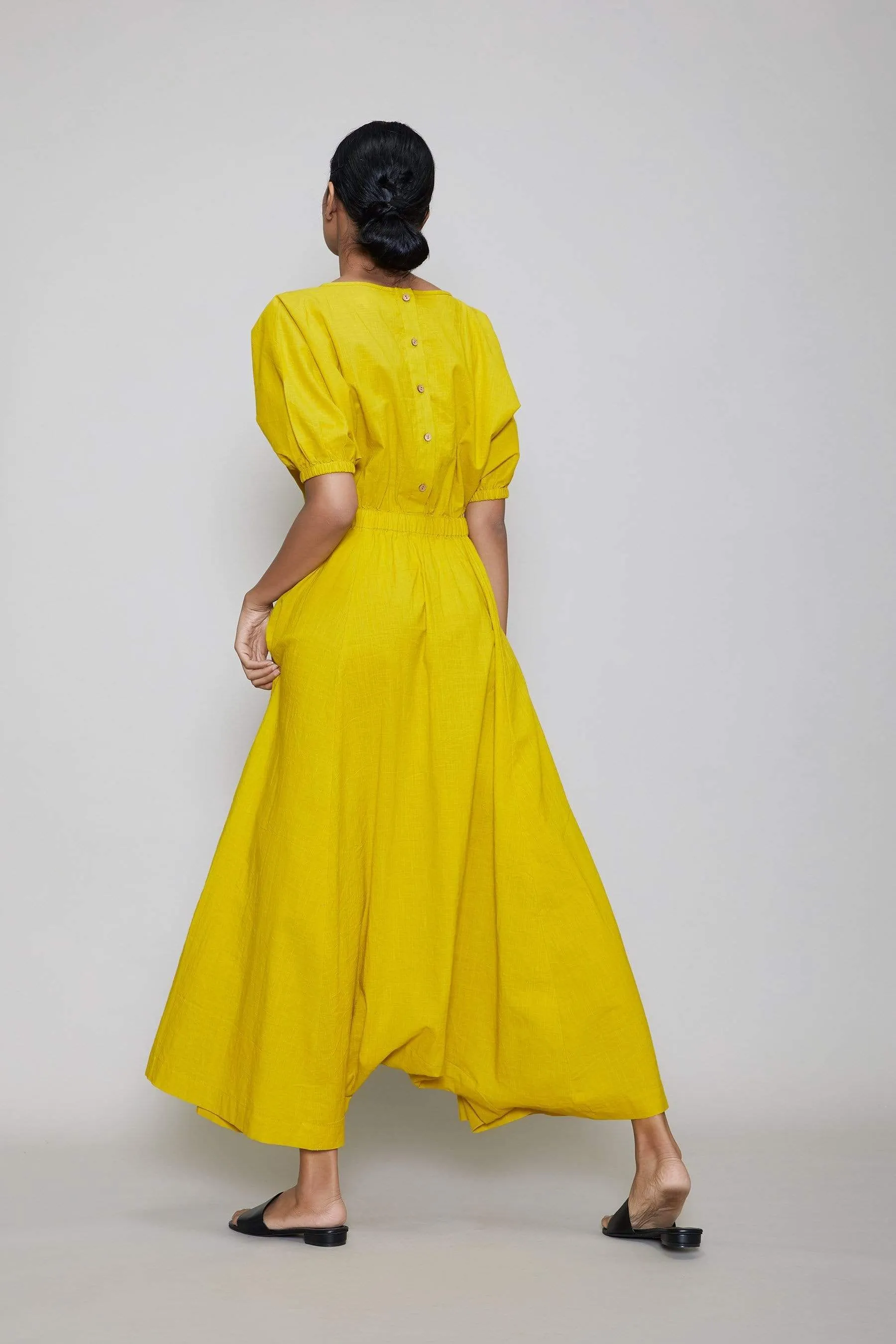 Mati Sphara Jumpsuit - Yellow (Ready to Ship)
