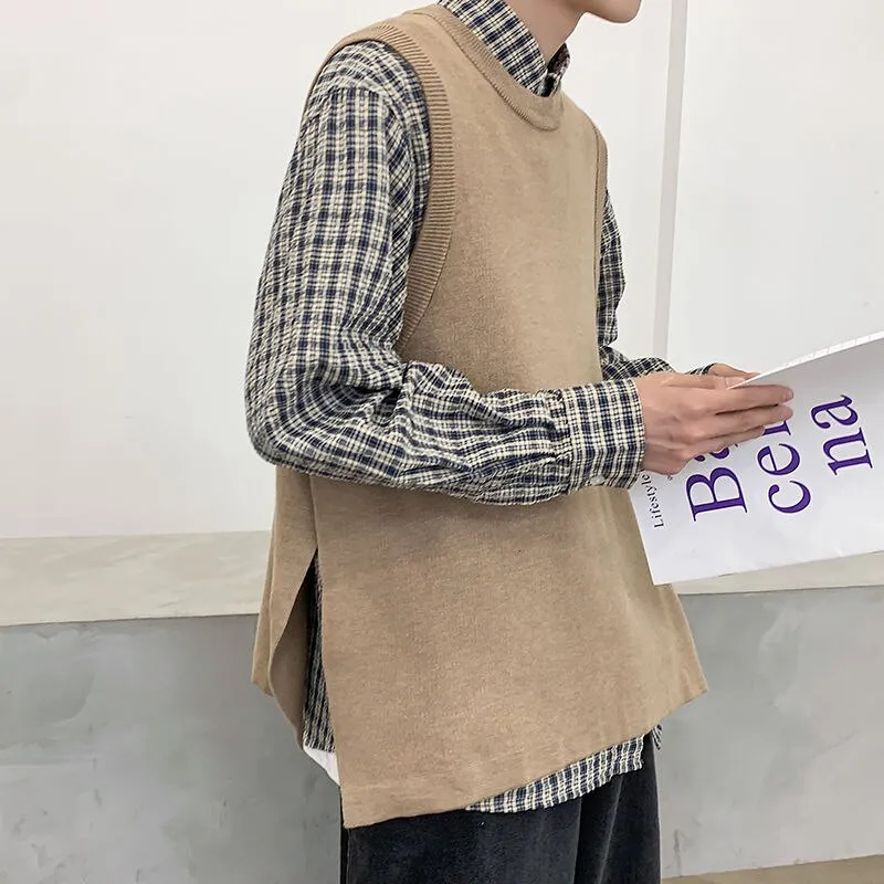 Men Wild Loose  Knitting Sweaters