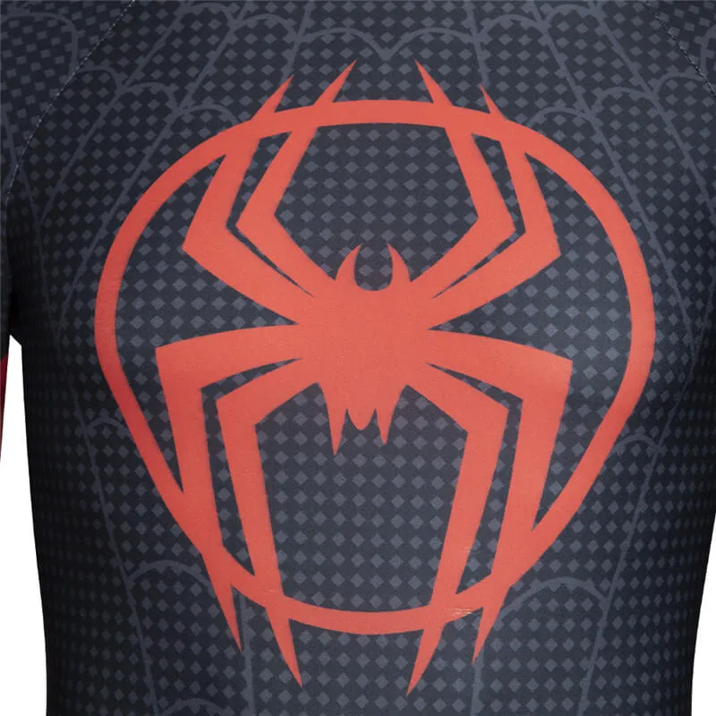 Miles Morales Spider-Man Across the Spider Verse Suit Cosplay Costumes ACcosplay