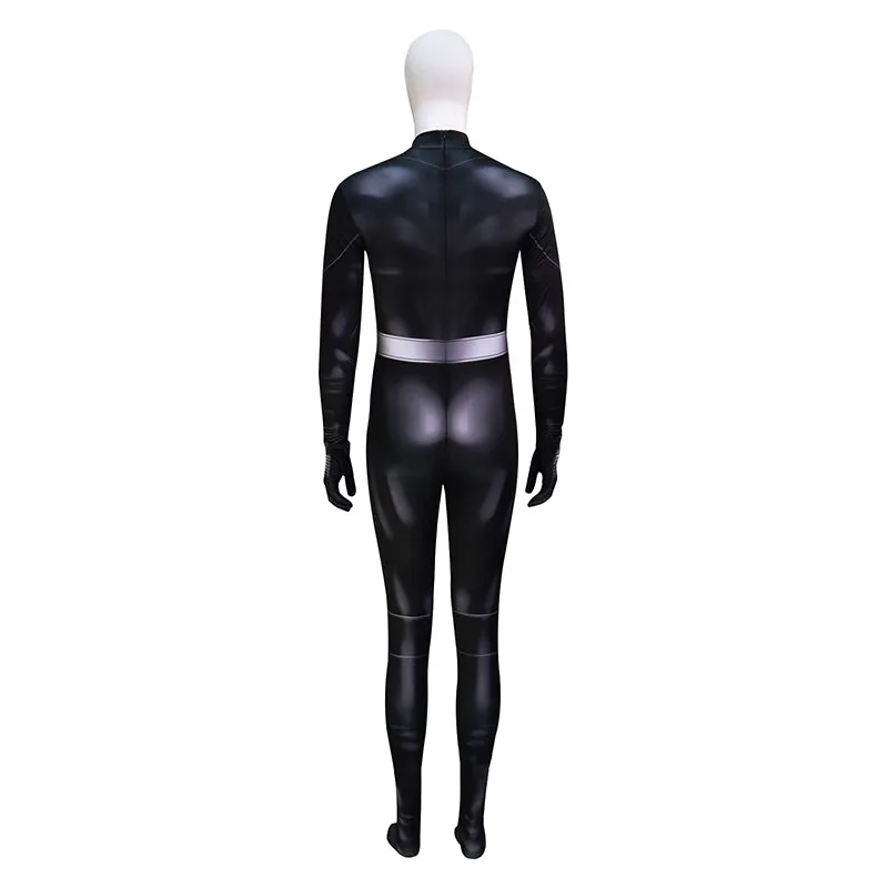 Movie The Dark Knight Rises Cosplay Costume Batman Jumpsuit Cloak Halloween Party Suit