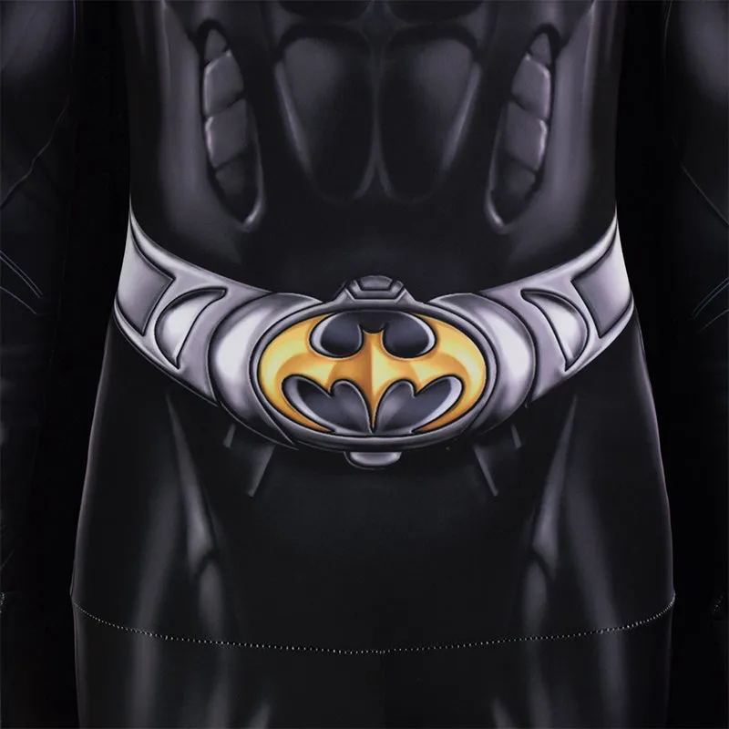 Movie The Dark Knight Rises Cosplay Costume Batman Jumpsuit Cloak Halloween Party Suit