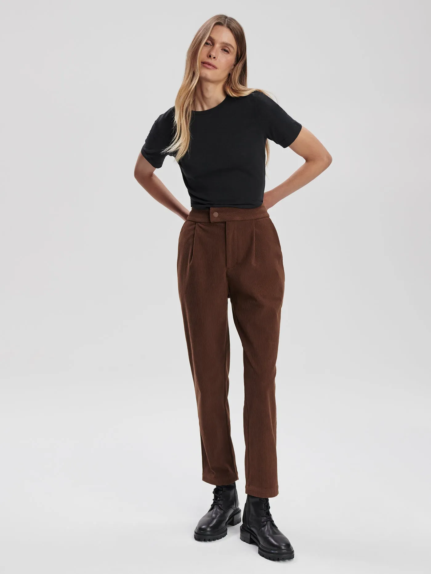 Nell Reg Tapered Leg Pant 27