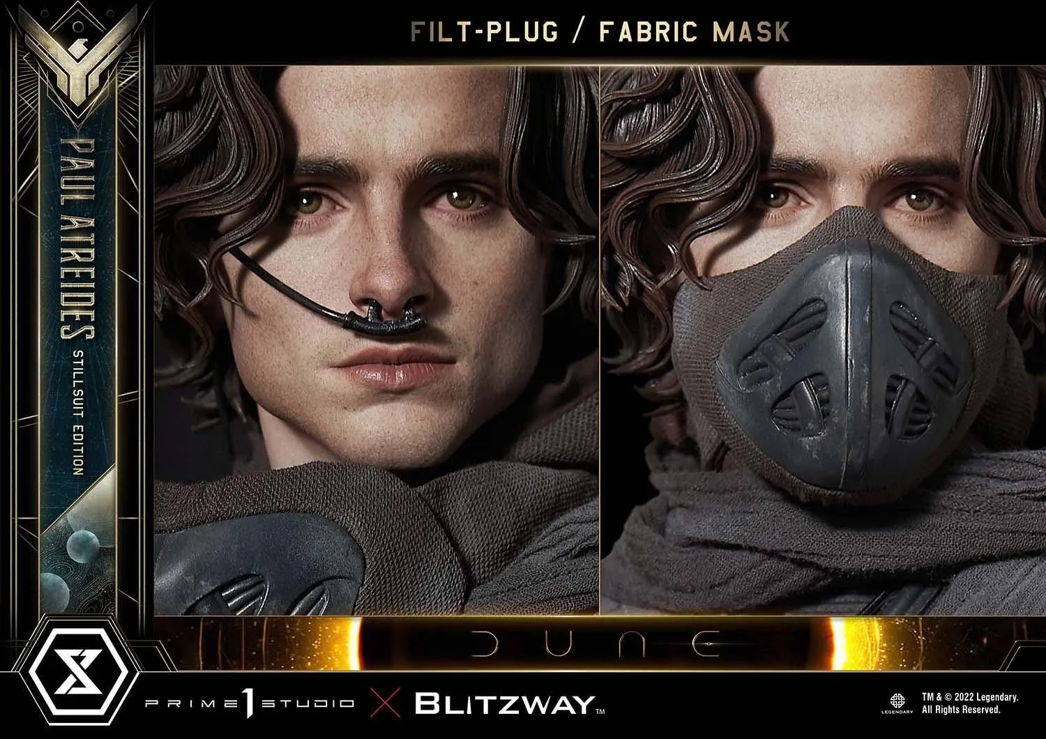 PRE-ORDER: Prime 1 Premium Masterline Dune (Film) Paul Atreides Stillsuit Bonus Version 1/4 scale Statue