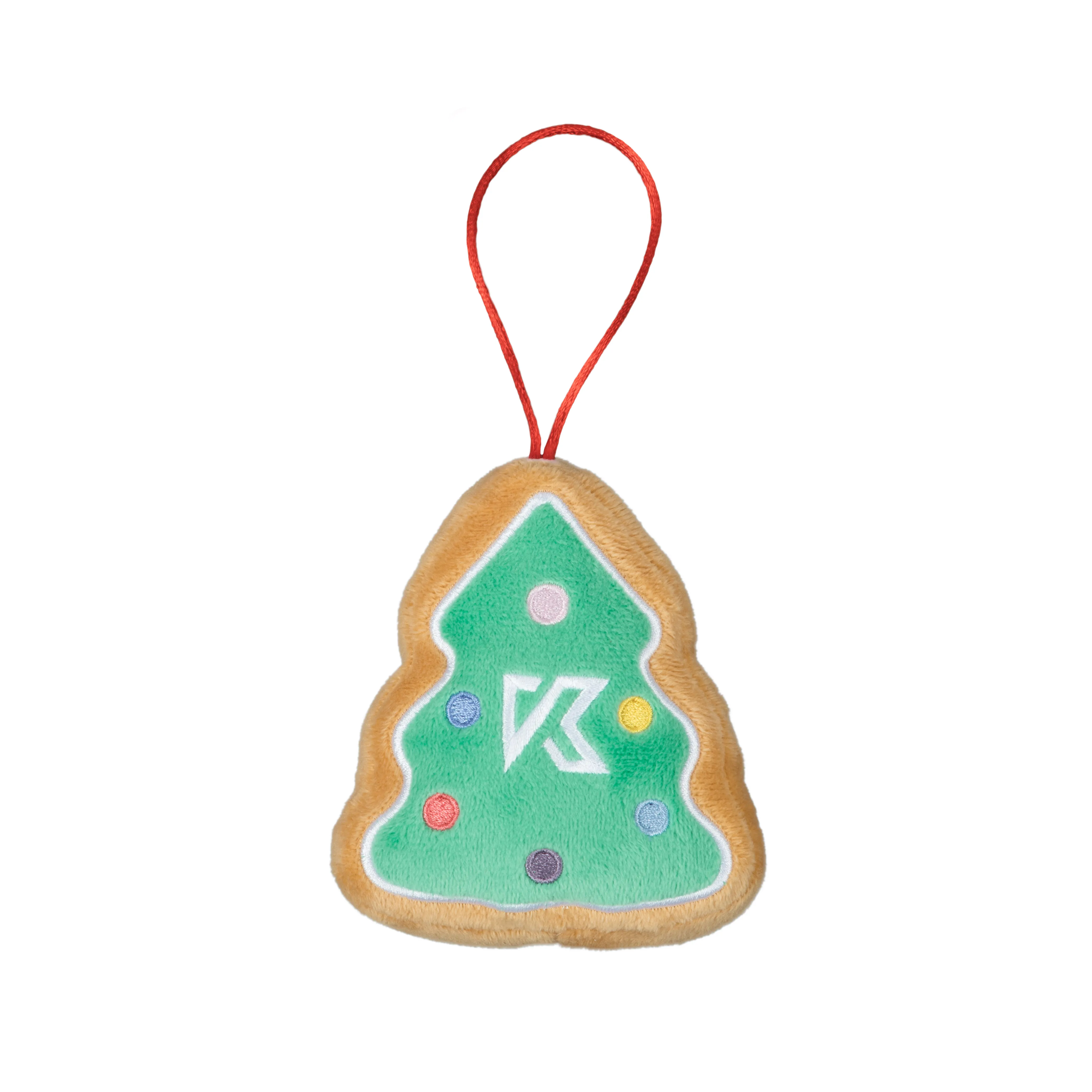 RAINBOW HOLIDAY TEDDY ORNAMENT