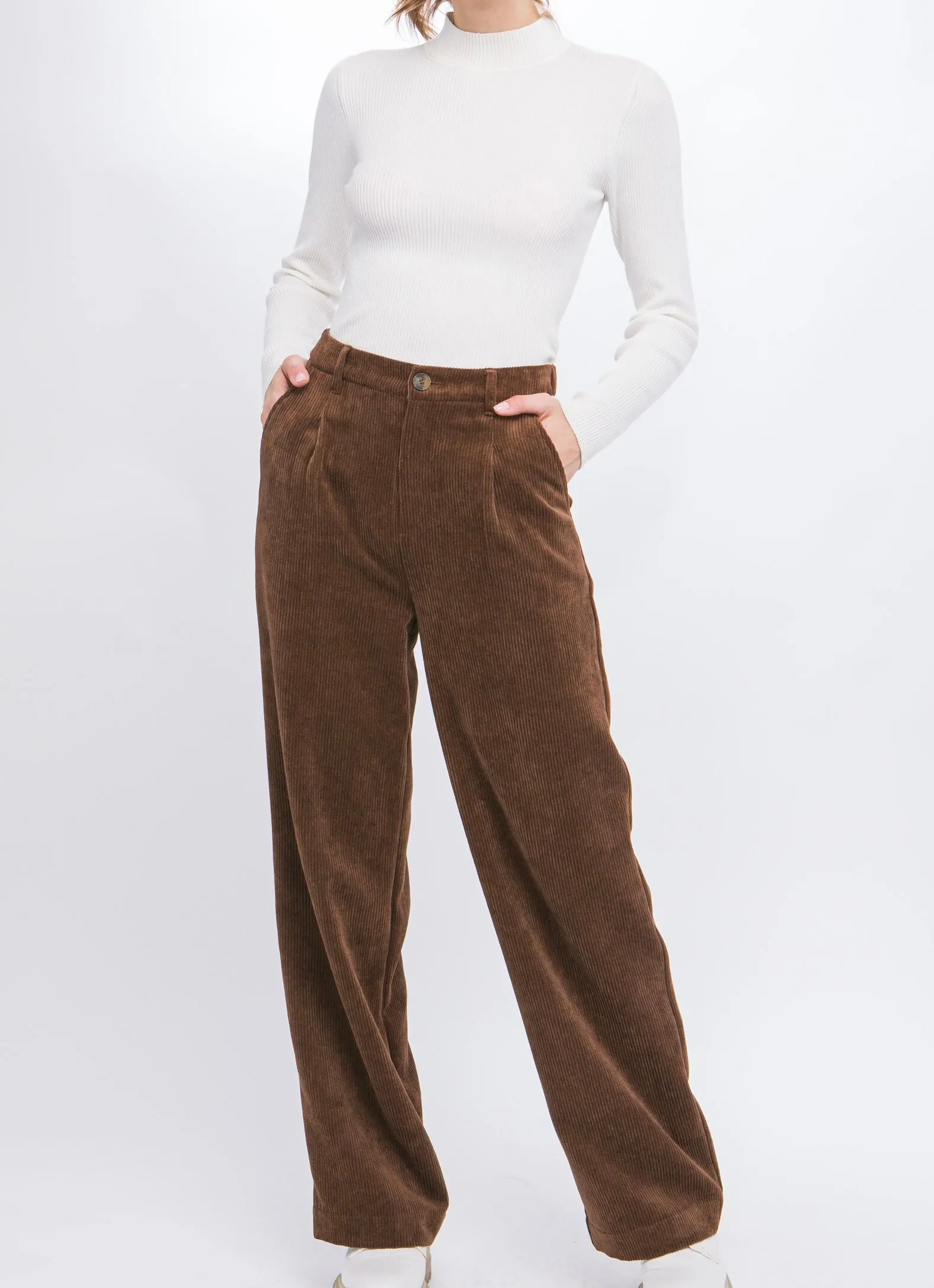 Sarah Corduroy Trouser Pants