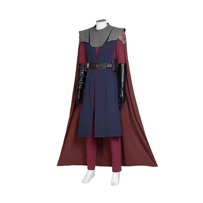 Star Wars The Clone Wars Anakin Skywalker Cosplay Costumes Mens Halloween Outfits ACcosplay