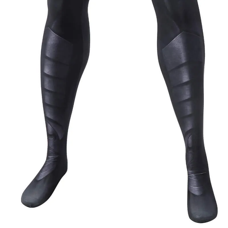 The Flash Batman Bruce Wayne Suit Halloween Cosplay Costume with Cloak